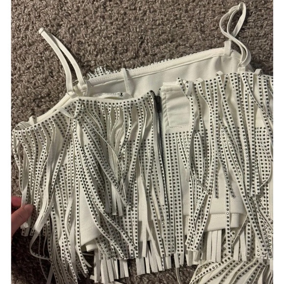 Rhinestone Fringe Western Two Piece Set - Picture 5 of 9
